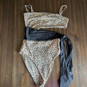 Kittenish Size Small Once Piece Suit